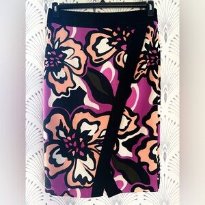 Worthington Floral Skirt in Soft Pastels